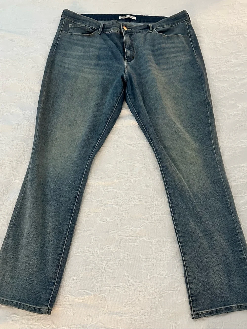 Levi's Straight Fit Dark Blue Jeans